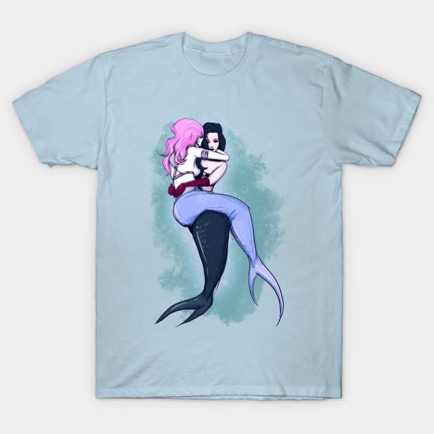 Mermaids T-Shirt by LVBart